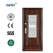 Puerta de acero en la puerta / Puerta de acero con ventana (RA-S104)